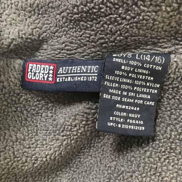 Vintage 90s Grunge Indie Granola Girl Gorpcore Casual Flannel Zip Up Shacket / L - Picture 7 of 8